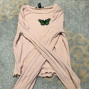 Pink forever 21 top
